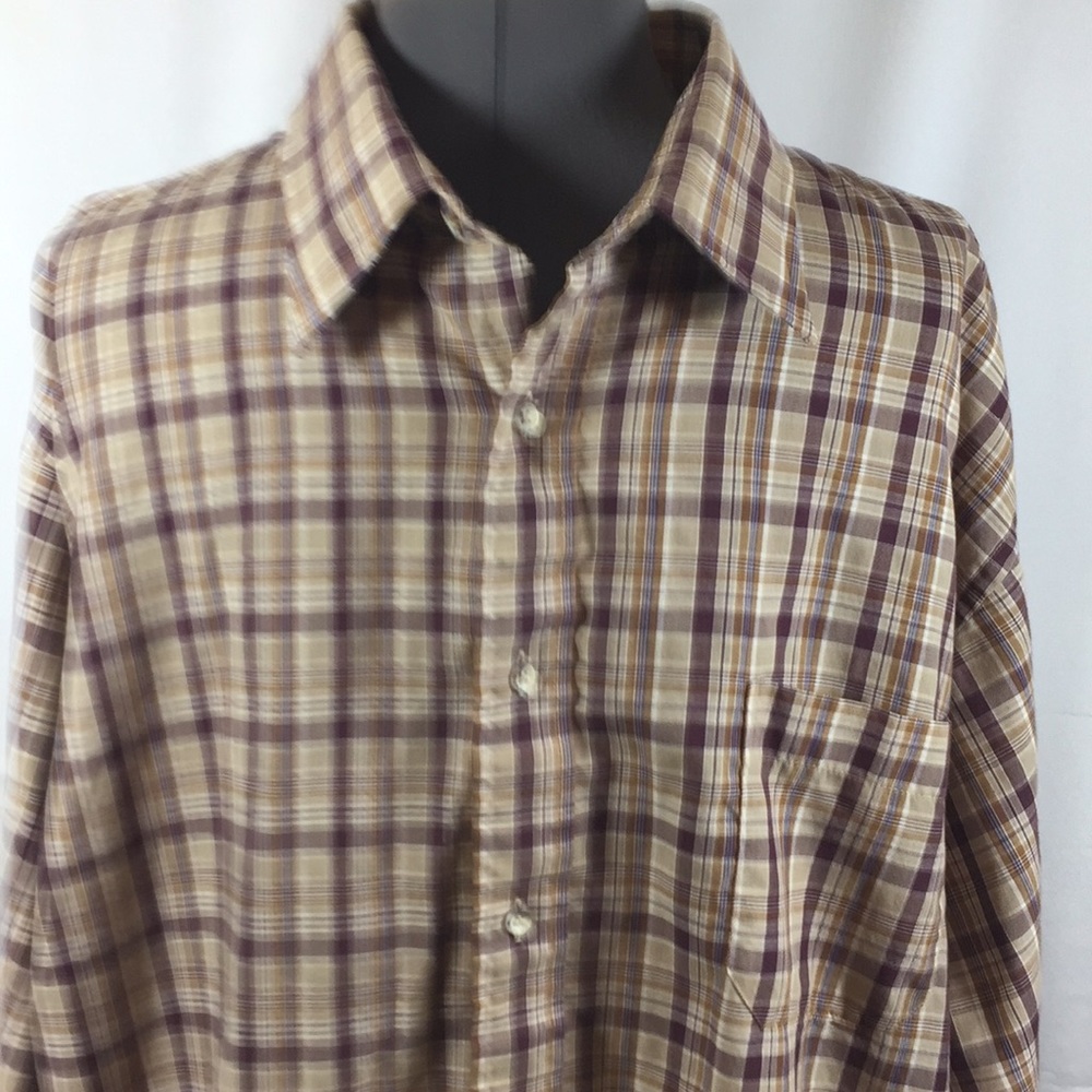 Enro Single Needle Tailoring Men Shirt Size 2XL